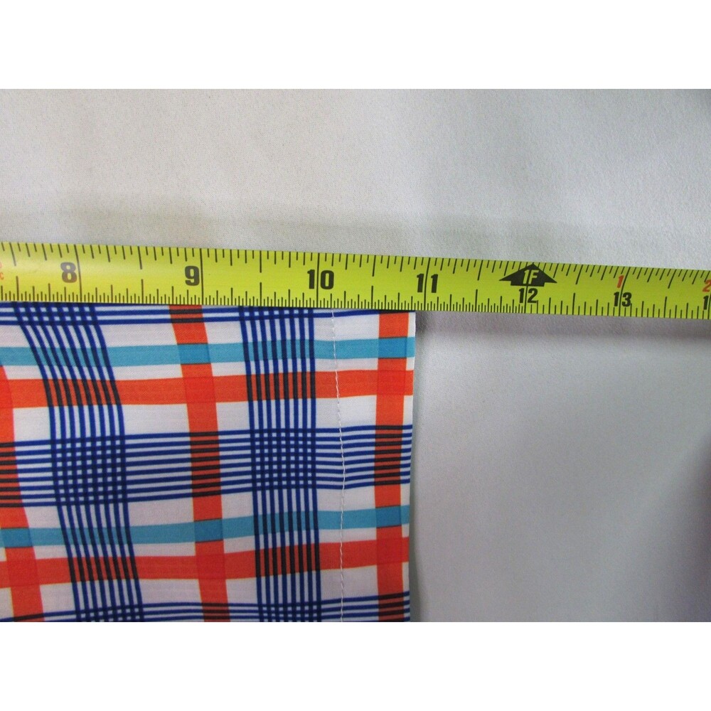 Reel Legends Shirt Mens Medium Blue Plaid Mariner II Fishing Performance Vented - Picture 13 of 13